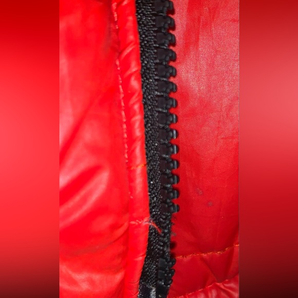 Orange Puffer Jacket - Picture 9 of 9